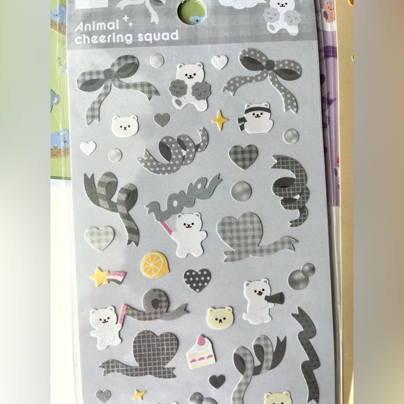 Daiso Animal Sticker Set - Picture 2 of 8